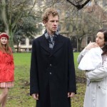 Mit seiner Frau Käthe (Judith Lilly Raab) hat Johannes Vockerat (Sebastian Weiss) ein Kind bekommen. Doch als die Kluge Anna (Luise Schubert) in sein Leben tritt, Steht er zwischen zwei Frauen.
Foto: Fotostudio M42